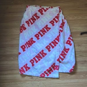 PINK victoria secret bath robe